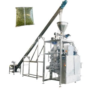 ອັດຕະໂນມັດ ZL1200 vffs bag forming filling sealing machine for 15kg fresh papper pieces