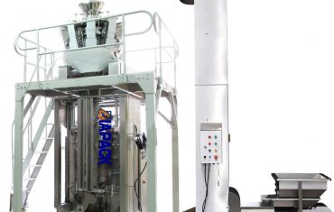 ເຄື່ອງຫຸ້ມຫໍ່ quad seal ອັດຕະໂນມັດ vffs