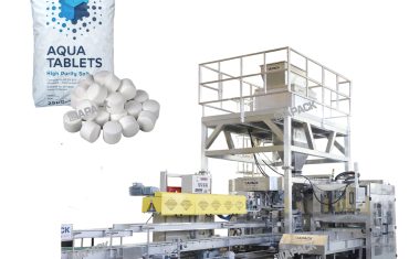 ເມັດເກືອ 25-50 ກິໂລນ້ໍາຫນັກເຄື່ອງບັນຈຸຖົງ